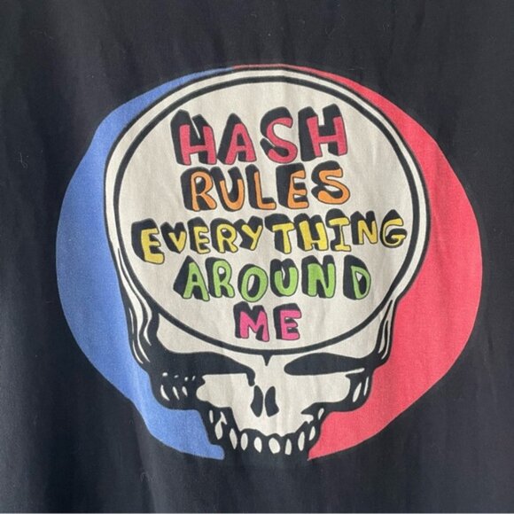 Whatever Forever HREAM Grateful Dead Skull Tee Tshirt Limited Edition Size Large - Picture 5 of 6